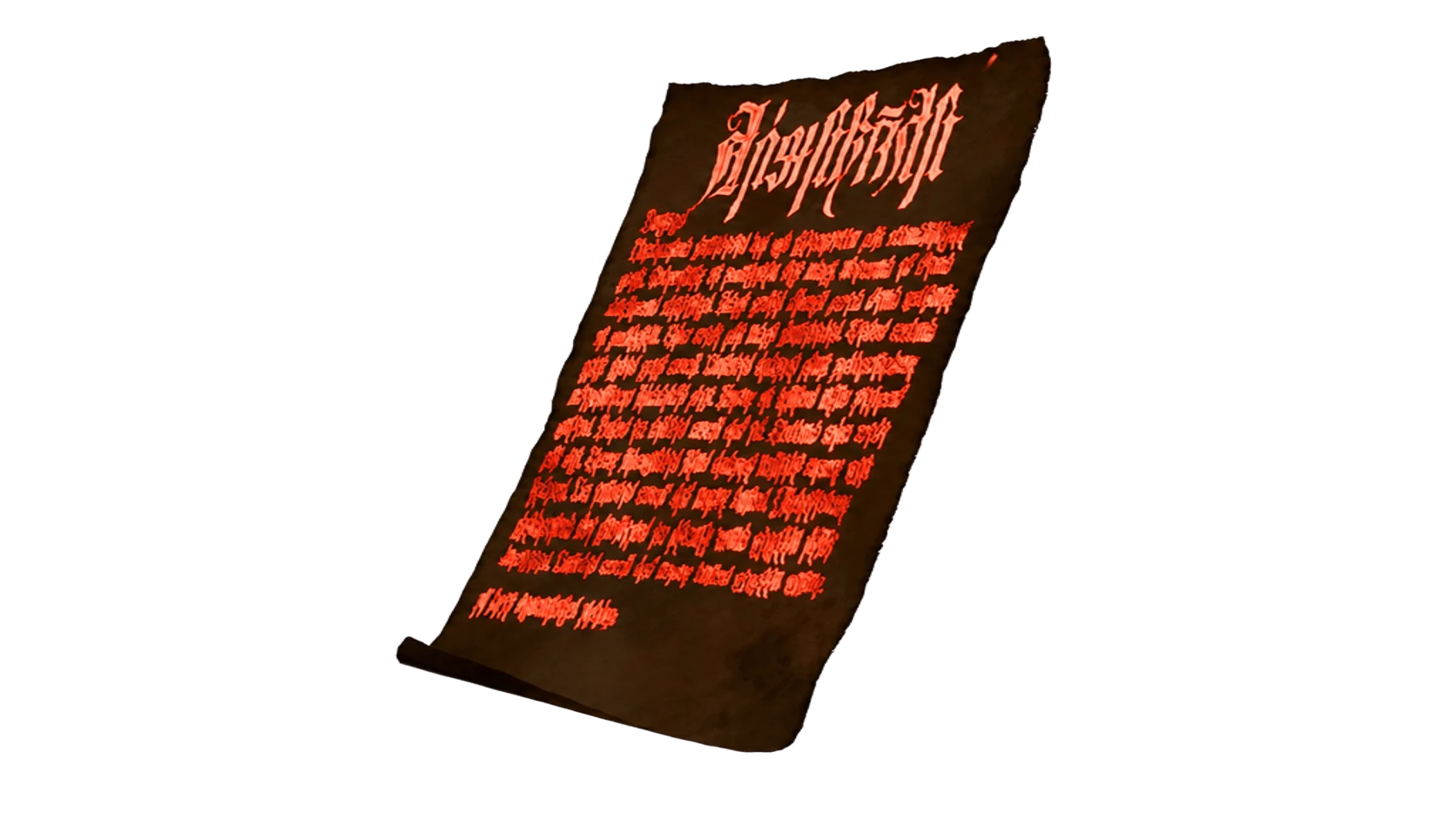 Infernal contract, signed and extremely inadvisable.