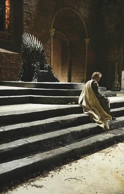 Jaime, by the throne.