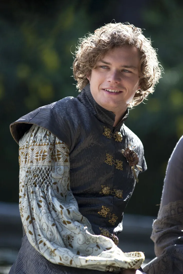 Loras Tyrell in armour.